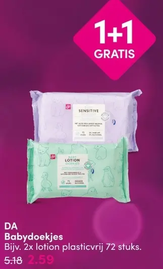 Aanbieding: Babydoekjes