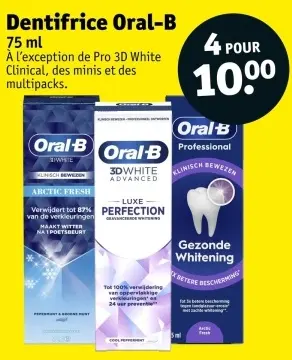 Offre: Dentifrice