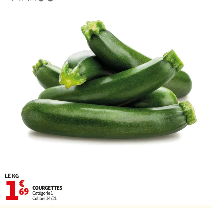 Promotie: Courgettes