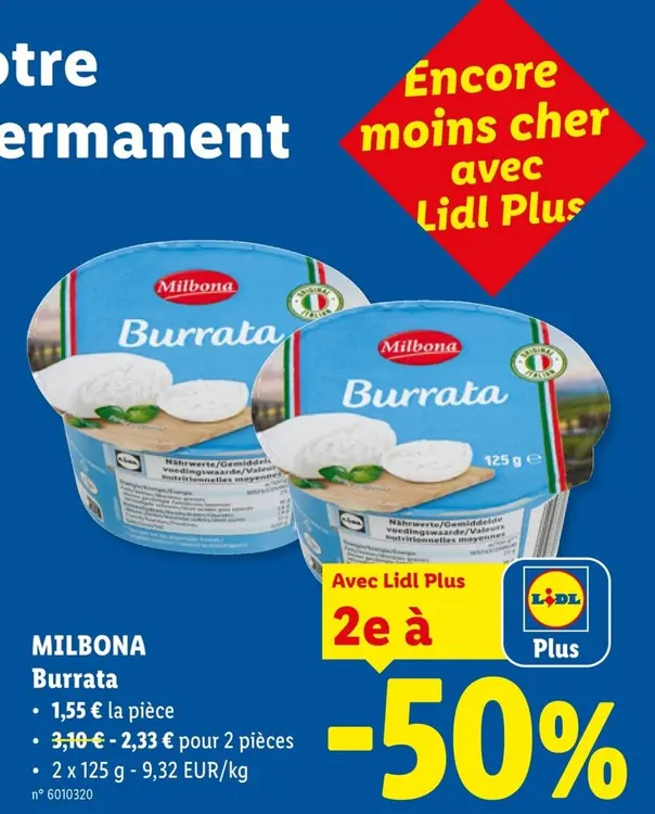 Offre: Burrata