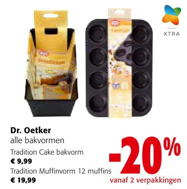 Promotie: alle bakvormen