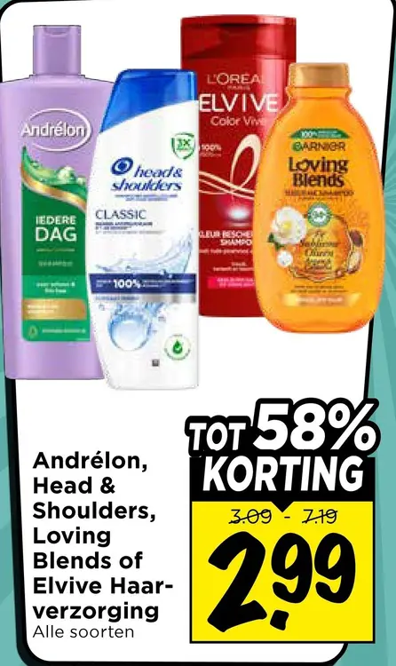 Aanbieding: Haarverzorging