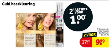 Aanbieding: Guhl haarkleuring