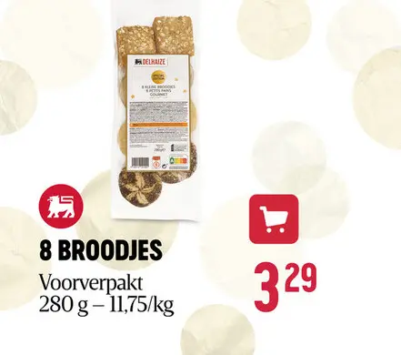 Promotie: 8 broodjes