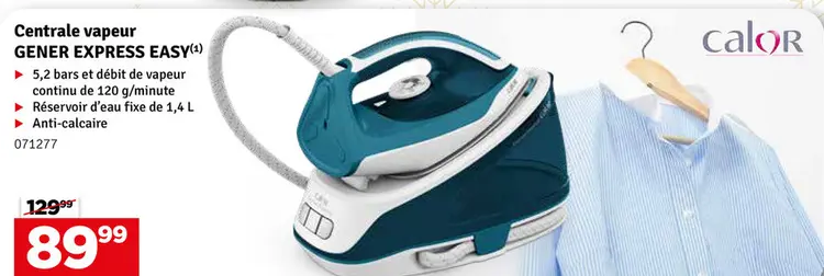 Offre: Centrale vapeur GENER EXPRESS EASY