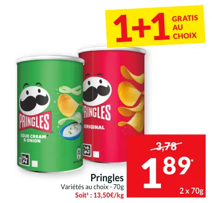 Offre: Pringles