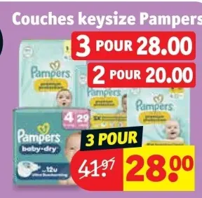 Offre: Couches keysize