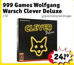 Aanbieding: 999 Games Wolfgang Warsch Clever Deluxe