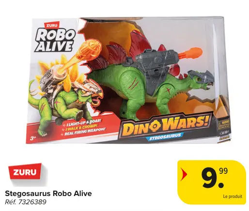 Offre: Stegosaurus Robo Alive