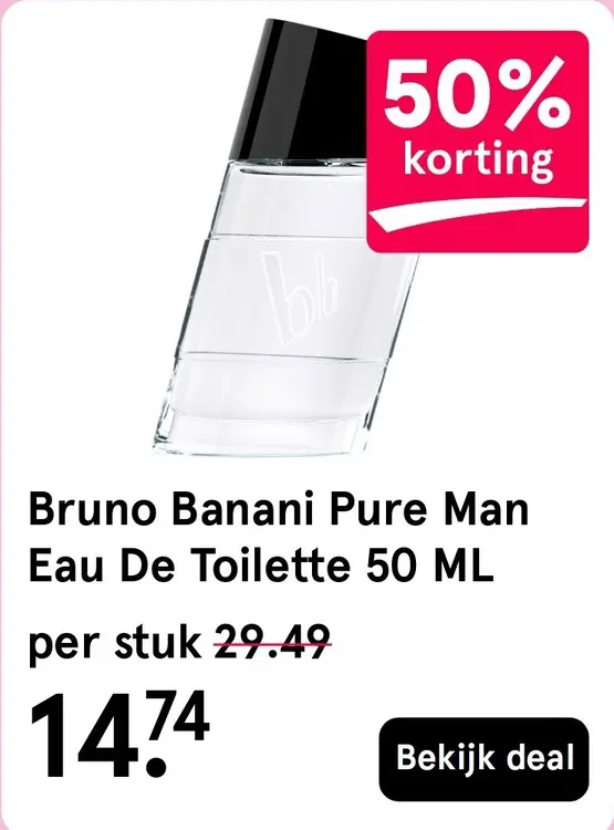 Aanbieding: Pure Man Eau De Toilette
