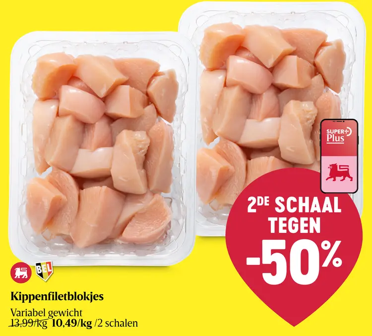 Promotie: Kippenfiletblokjes