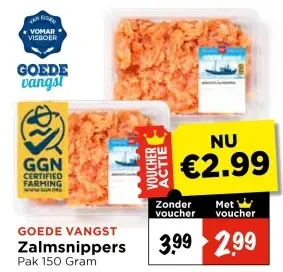 Aanbieding: Zalmsnippers