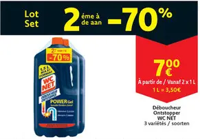 Offre: Déboucheur / Ontstopper