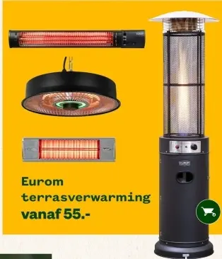 Aanbieding: terrasverwarming