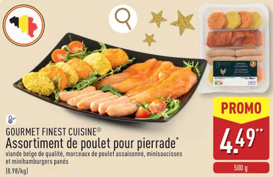 Offre: Assortiment de poulet pour pierrade