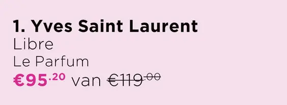 Aanbieding: Libre Le Parfum