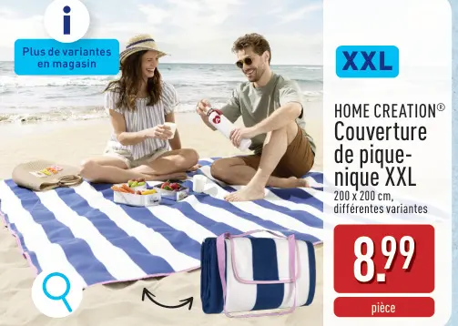 Offre: Couverture de pique-nique XXL