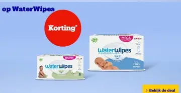 Aanbieding: Water Wipes