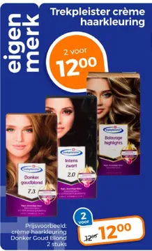 Aanbieding: Crème haarkleuring