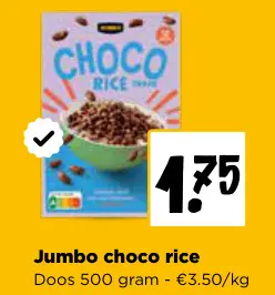 Promotie: Choco rice