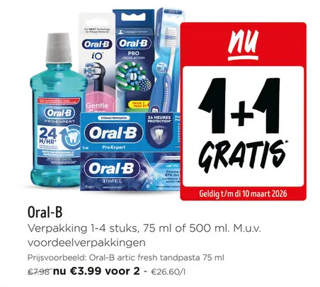 Promotie: Oral-B