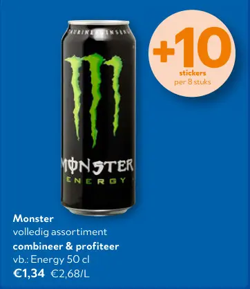 Promotie: Monster Energy