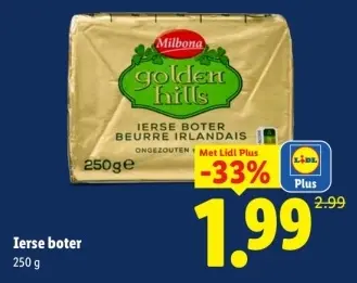 Aanbieding: Ierse boter