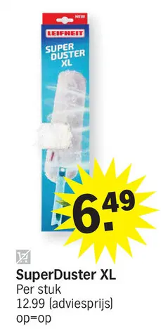 Promotie: SuperDuster XL