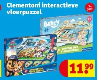 Aanbieding: Clementoni interactieve vloerpuzzel