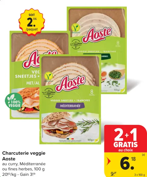 Offre: Charcuterie veggie