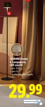 Offre: Lampadaire LED sans fil