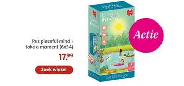 Aanbieding: Puz pieceful mind - take a moment