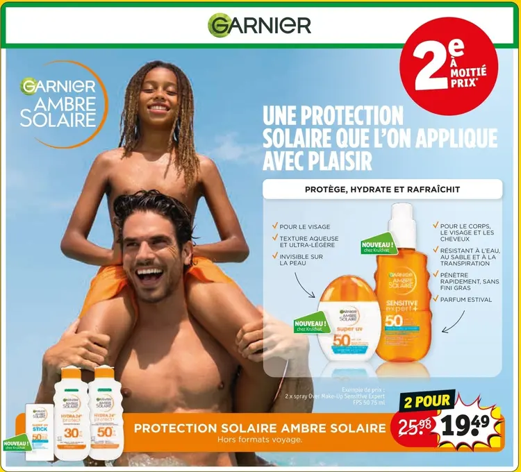 Offre: Protection solaire AMBRE SOLAIRE