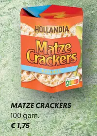Matze crackers