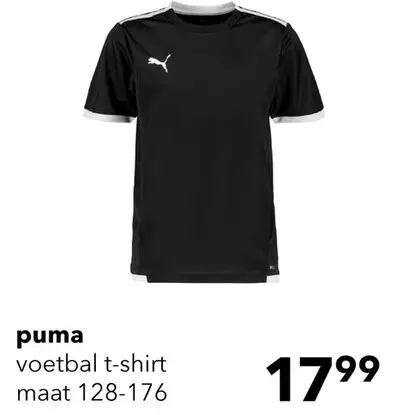 Aanbieding: Puma TeamLIGA Jersey kinder sport T-shirt zwart