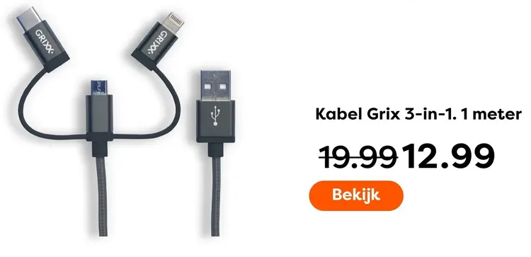Aanbieding: Kabel Grix