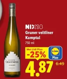 Aanbieding: Gruner veltliner Kamptal