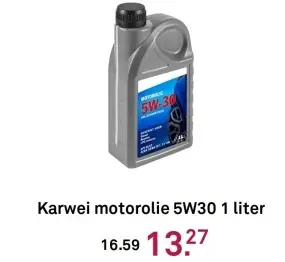Aanbieding: motorolie 5W30