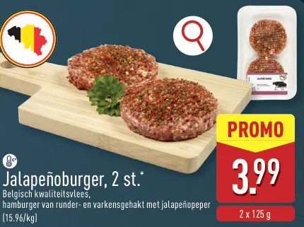 Promotie: Jalapeñoburger
