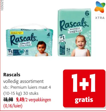 Promotie: Premium luiers