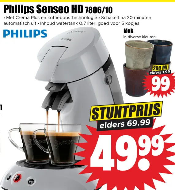 Aanbieding: Philips Senseo HD 7806/10