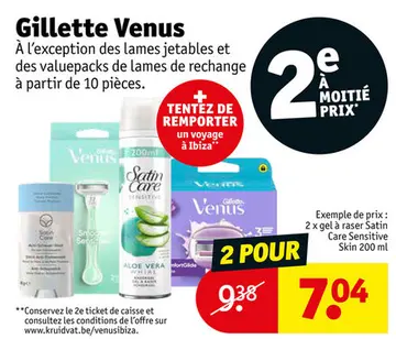 Offre: Gillette Venus