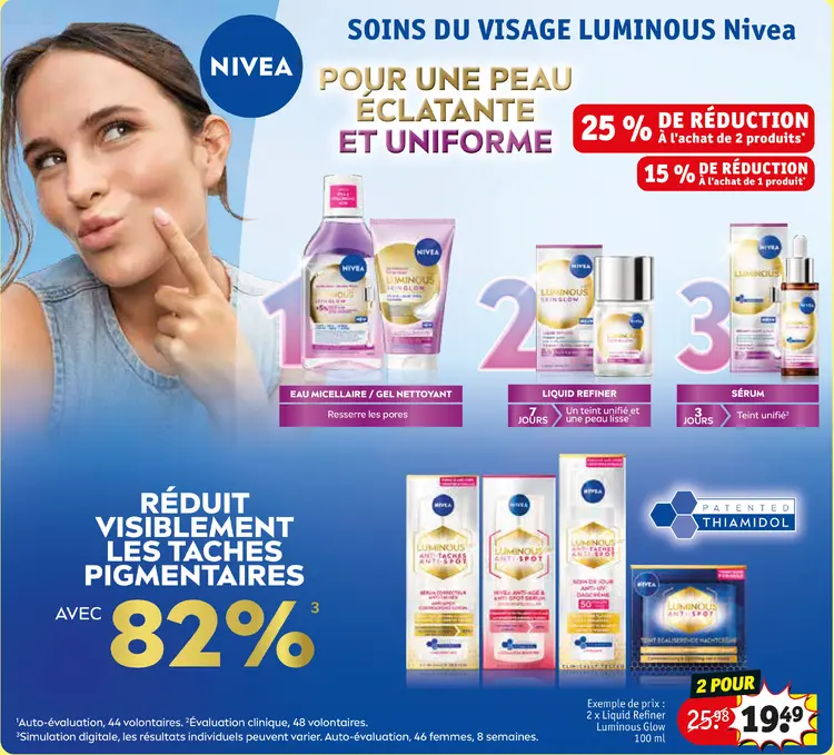 Offre: Souns du visage luminous
