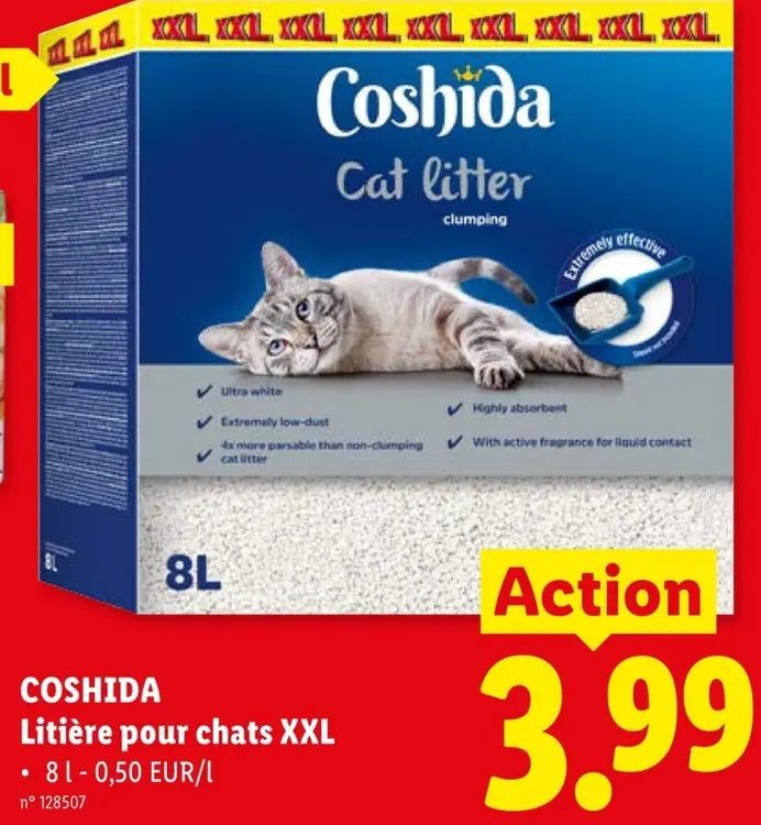 Offre: Litière pour chats