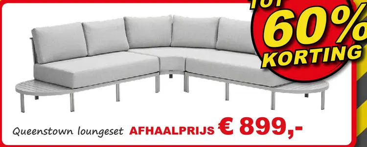 Aanbieding: Queenstown loungeset