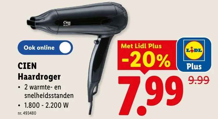 Promotie: Haardroger