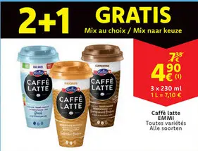 Offre: Caffe latte