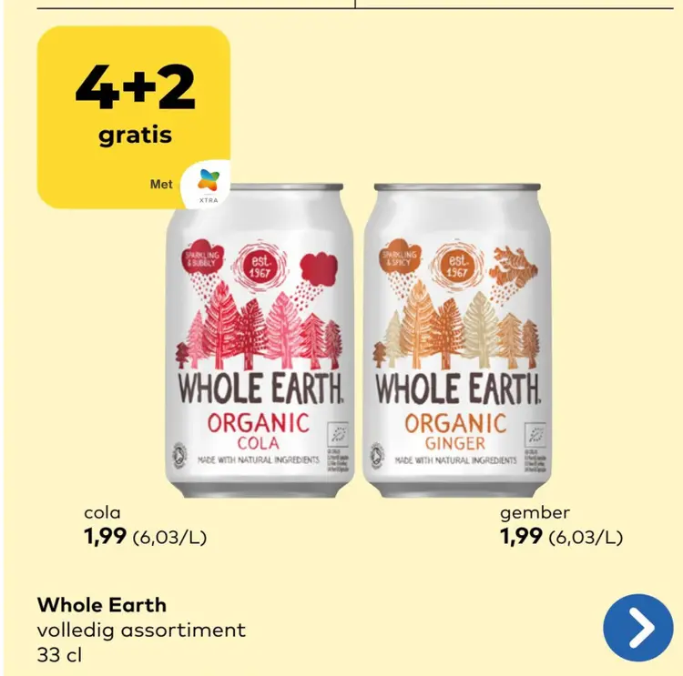 Promotie: Whole Earth