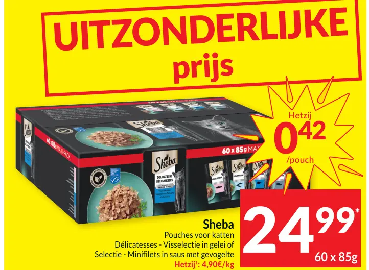 Promotie: Sheba