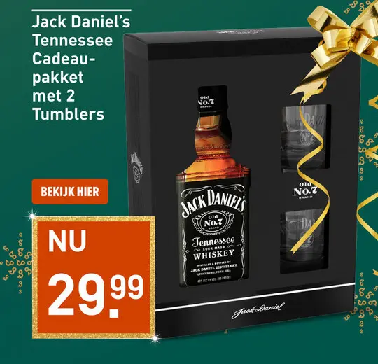 Aanbieding: Jack Daniel's Tennessee Cadeau-pakket